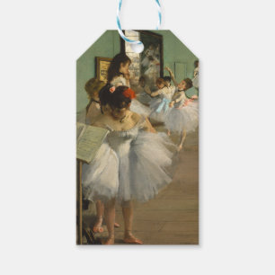Etiqueta Para Presente Degas Aula de Dança Bailarinas Dançarinas Arte