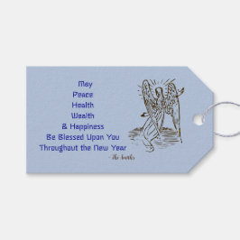 Etiqueta Para Presente Desejos de Ano Novo