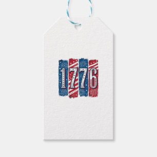 Etiqueta Para Presente Desenho Vetorial Vintage de Fogos de Artifício Pat