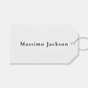 Etiqueta Para Presente Design Moderno Elegante Único Pessoal