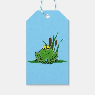 Etiqueta Para Presente Design verde-Sapo