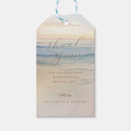 Etiqueta Para Presente Destination Beach Wedding 