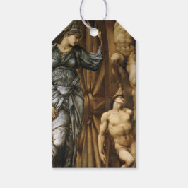 Etiqueta Para Presente Deusa girando a roda da fortuna (Burne-Jones)