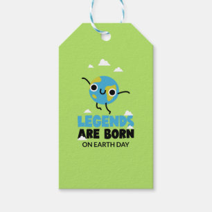 Etiqueta Para Presente Dia da Terra Aniversário 22 de abril