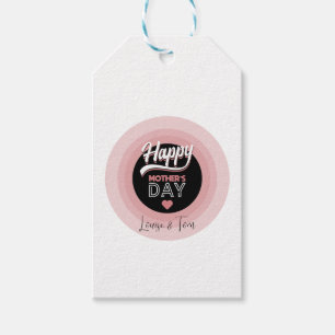 Etiqueta Para Presente Dia de as mães Feliz