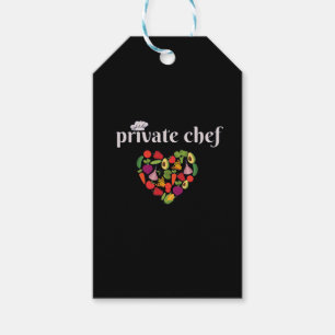 Etiqueta Para Presente Dia de os namorados do Lover de Comida de Chef Pri