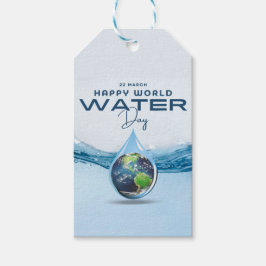 Etiqueta Para Presente Dia Mundial da Água