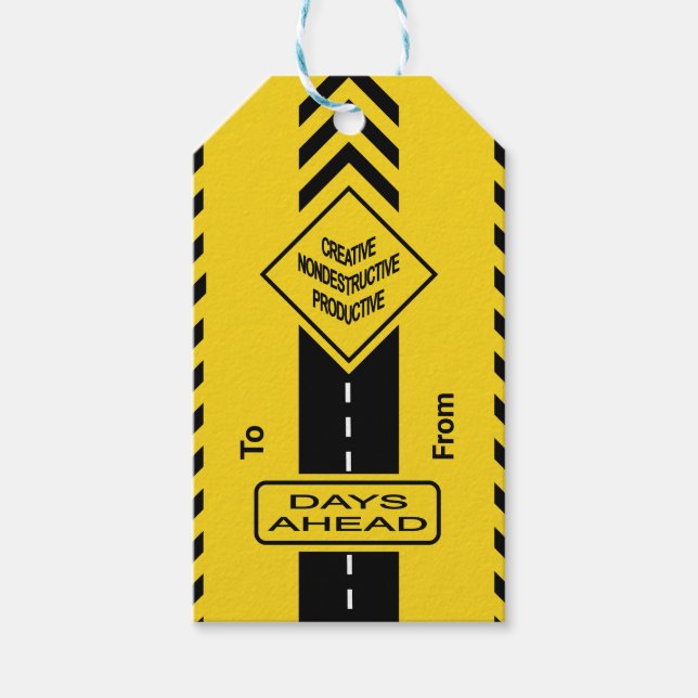 Etiqueta Para Presente Dias à Frente (Frente)