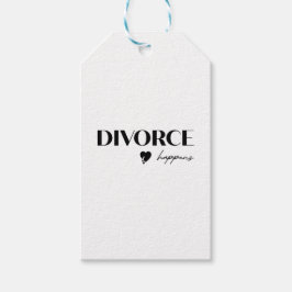 Etiqueta Para Presente Divorce Acontece