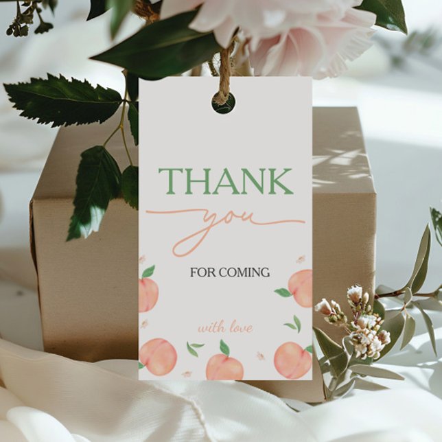 Etiqueta Para Presente Doce Como Pêssego Aniversário (Criador carregado)