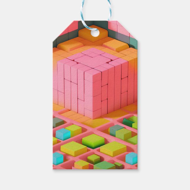 Etiqueta Para Presente Doce de cor clara (Frente)