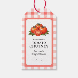Etiqueta Para Presente Doce de Molho de Tomate