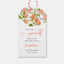 Doce Festa de aniversário De Pêssego