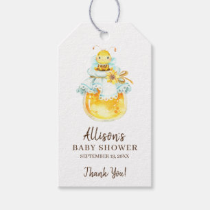Etiqueta Para Presente Doce Pequena Abelha Presente de Favor de Chá de Be