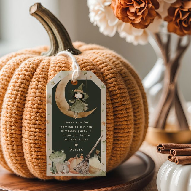 Etiqueta Para Presente Doces Bruxinhas Presente de Aniversário de Hallowe (Criador carregado)