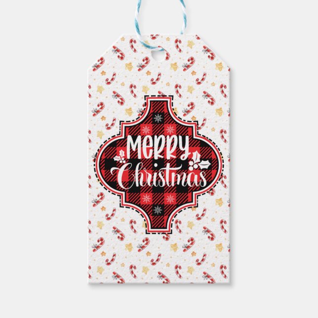 Etiqueta Para Presente Doces personalizados embrulhados (Frente)