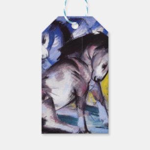 Etiqueta Para Presente Dois cavalos (por Franz Marc)