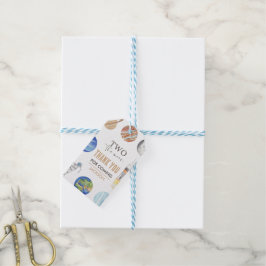 Etiqueta Para Presente Dois Para a Lua | Decoração de Aniversário de 2 an