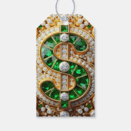 Etiqueta Para Presente Dollar Sign 