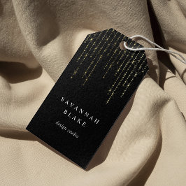 Etiqueta Para Presente Dourada Marquee Business