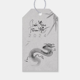 Etiqueta Para Presente Dragão Original Vietnamita Ano 2024 GT pessoal