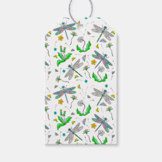 Etiqueta Para Presente Dragonflies e Dandelions de e para