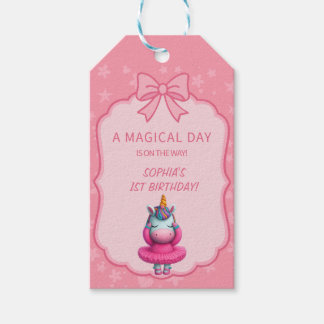 Etiqueta Para Presente Dreamy Unicorn Ballerina Convite