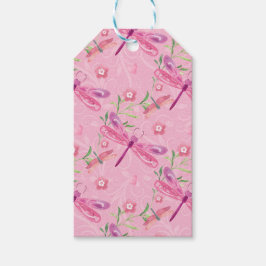 ETIQUETA PARA PRESENTE DROGONIFES DE COR DE ÁGUA DE PINCO E PURPÃO