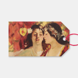 Etiqueta Para Presente Duas musas de Primavera (por Stefan Luchian)