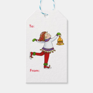 Etiqueta Para Presente Duendes do tinir (Swishy)
