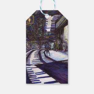 Etiqueta Para Presente Dusting the Piano