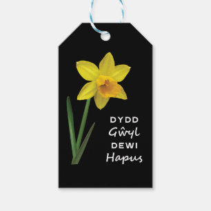 Etiqueta Para Presente Dydd Gil Dewi Hapus Happy Day