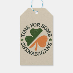 Etiqueta Para Presente É hora de St. Patrick fazer algumas travessuras de