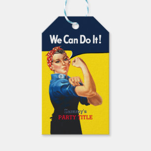 Etiqueta Para Presente É seu costume Rosie que o partido personaliza est