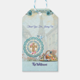 Etiqueta Para Presente Easter Brunch & Egg Hunt Favor Tag