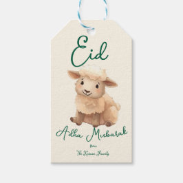 Etiqueta Para Presente Eid Al Adha Personalized Eid Mubarak Muslim Gift 