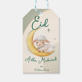 Etiqueta Para Presente Eid Al Adha Personalized Eid Mubarak Muslim Gift 