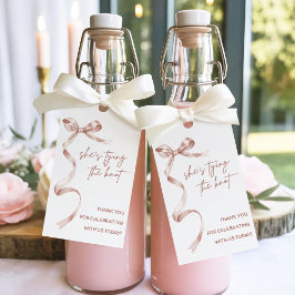 Etiqueta Para Presente Ela está se casando! Chá de noiva moderno