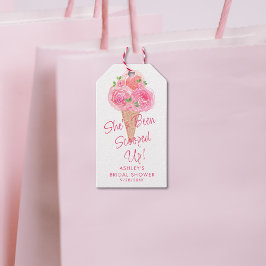 Etiqueta Para Presente Ela foi esfregada no Chá de panela Sorvete