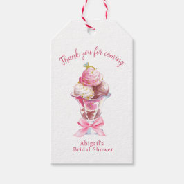 ETIQUETA PARA PRESENTE ELA FOI LEVADA PARA CHUVEIRO DE NOIVA