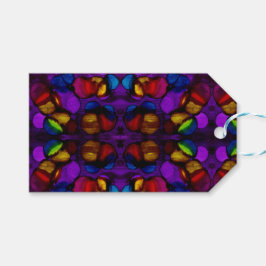 Etiqueta Para Presente Electric Bloom