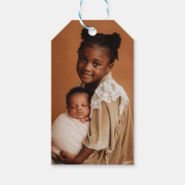 Etiqueta Para Presente Elegant Photo Arch Chic Christmas