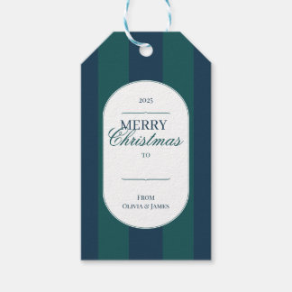 Etiqueta Para Presente Elegante etiqueta de presente de Natal com xadrez