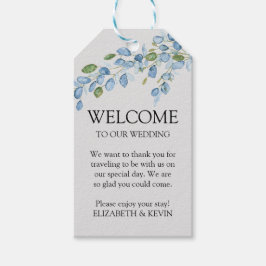 Etiqueta Para Presente Elegante etiqueta de presente em aquarela