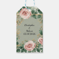Elegante Moldura Floral em Aquarela
