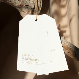Etiqueta Para Presente Elegante Personalizado Com Nome Casamento Obrigado
