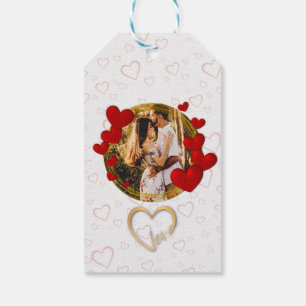 Etiqueta Para Presente Elegantes Dia dos Namorados, Amor, Aniversário Cor