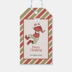 Etiqueta Para Presente Elf Christmas