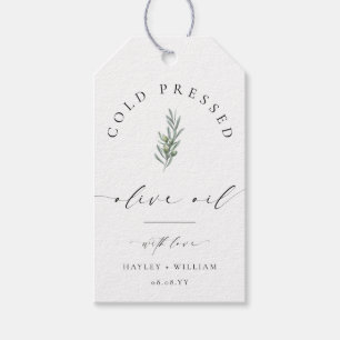 Etiqueta Para Presente Ellesmere Olive Oil Favor