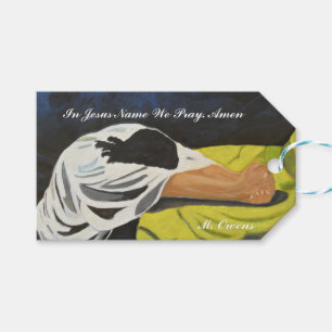 Etiqueta Para Presente Em nome de Jesus, Rezamos para que sejam marcadas